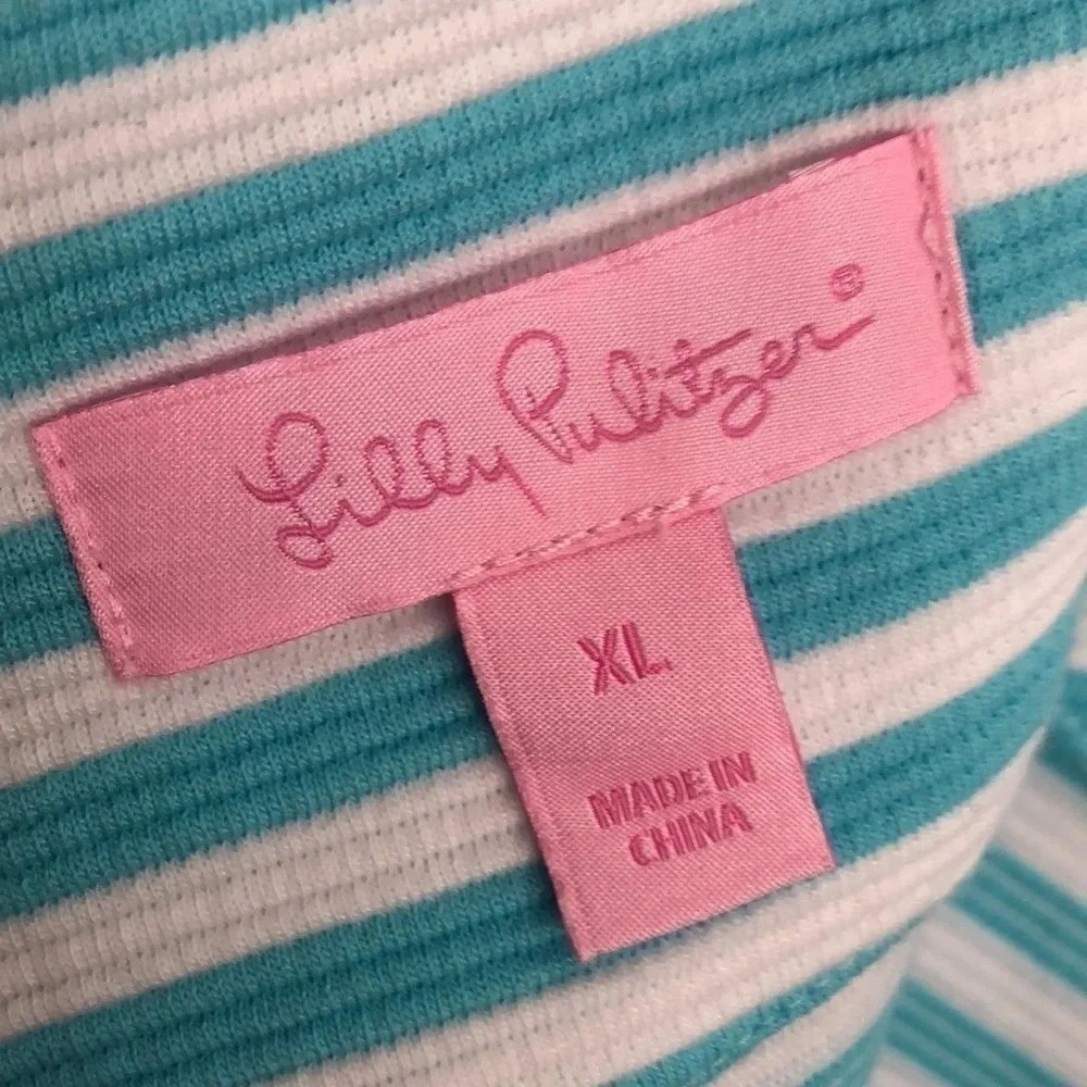 Lilly Pulitzer Blue Striped Dress - Picture 9 of 10